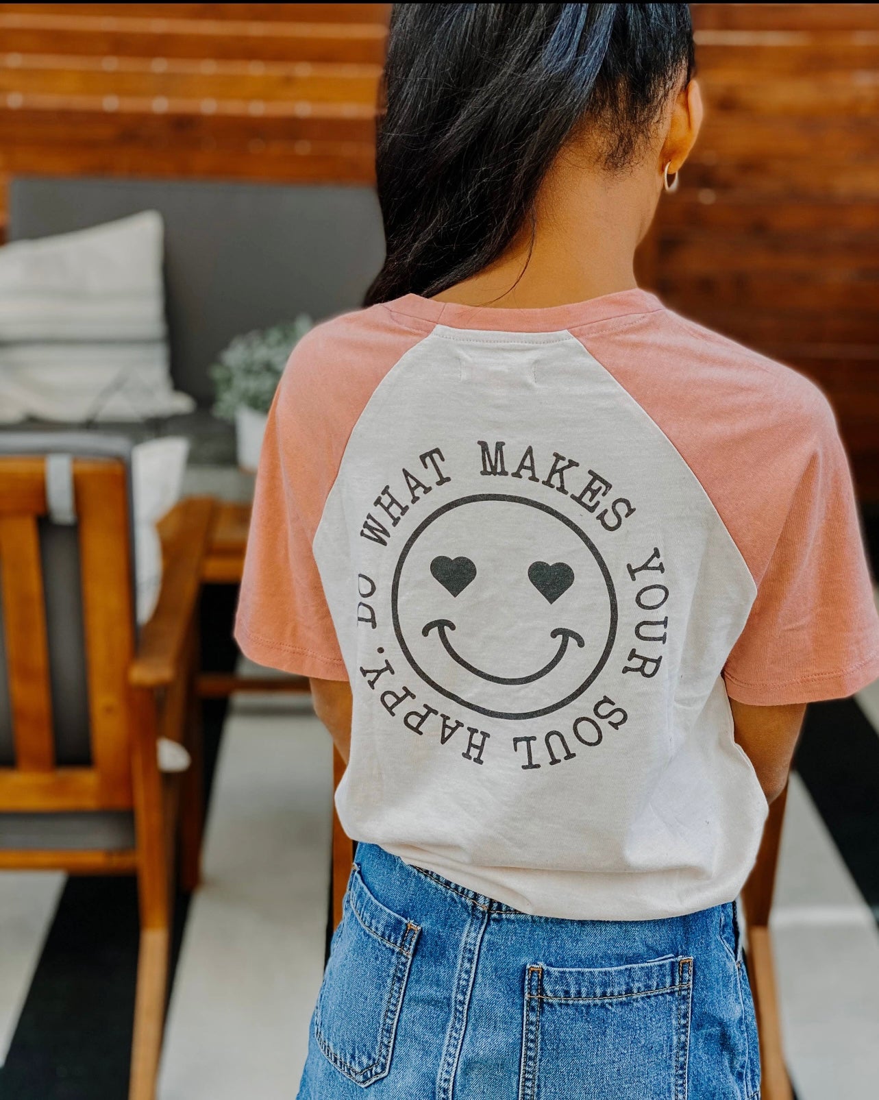 Do What Makes you Happy Raglan