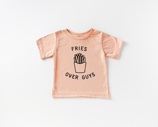Fries Over Guys - Peach Tee